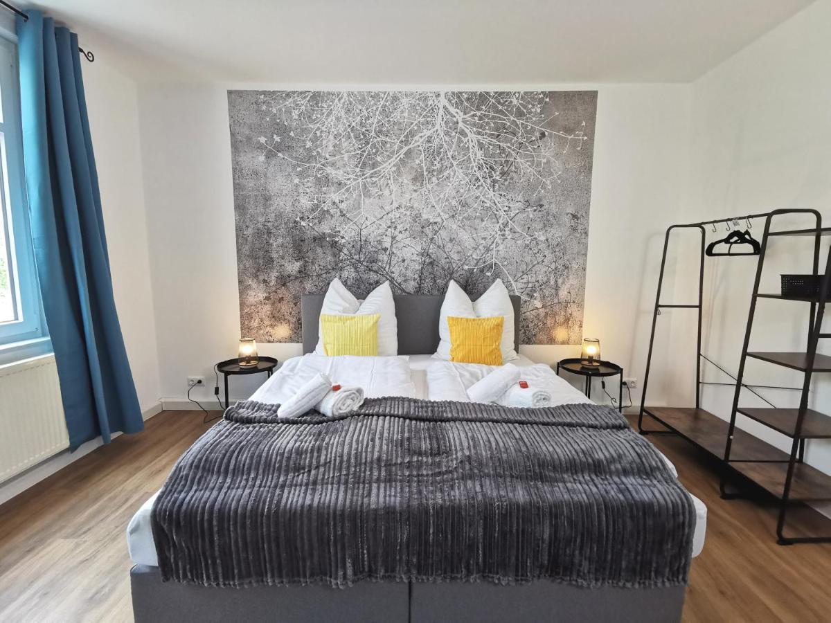 Bohnapartments - Stadtblick Zechenhaus - Balkon - Gratis Parkplatz - Wlan - Sehr Ruhig - Barrierearm Ilmenau Zewnętrze zdjęcie