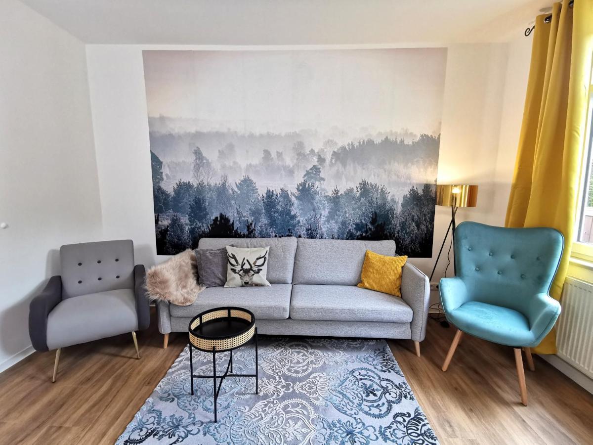 Bohnapartments - Stadtblick Zechenhaus - Balkon - Gratis Parkplatz - Wlan - Sehr Ruhig - Barrierearm Ilmenau Zewnętrze zdjęcie