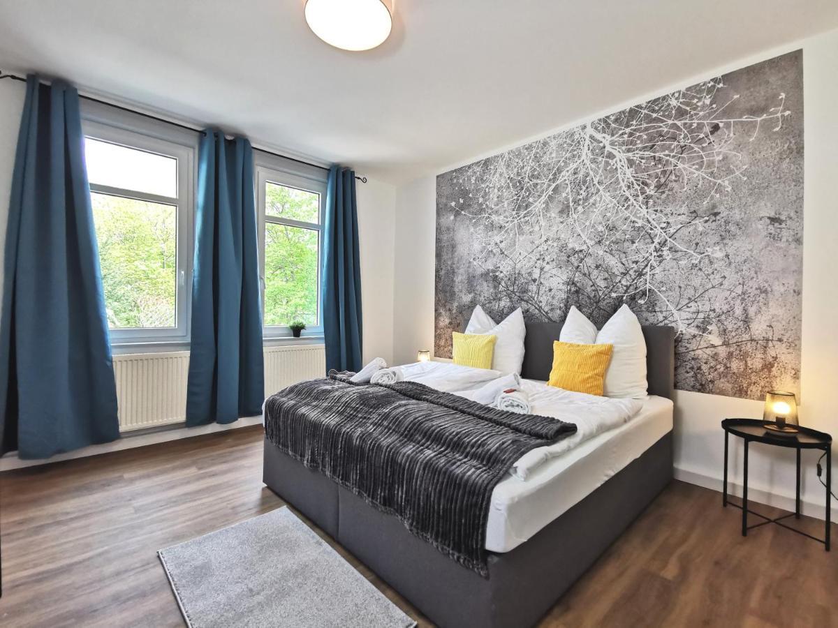 Bohnapartments - Stadtblick Zechenhaus - Balkon - Gratis Parkplatz - Wlan - Sehr Ruhig - Barrierearm Ilmenau Zewnętrze zdjęcie