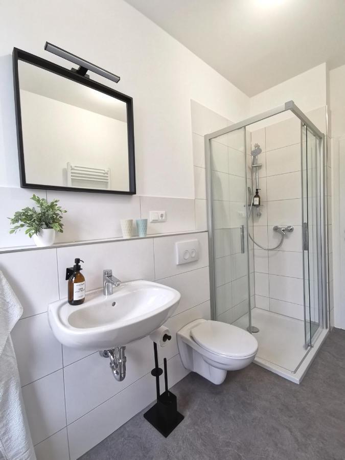 Bohnapartments - Stadtblick Zechenhaus - Balkon - Gratis Parkplatz - Wlan - Sehr Ruhig - Barrierearm Ilmenau Zewnętrze zdjęcie